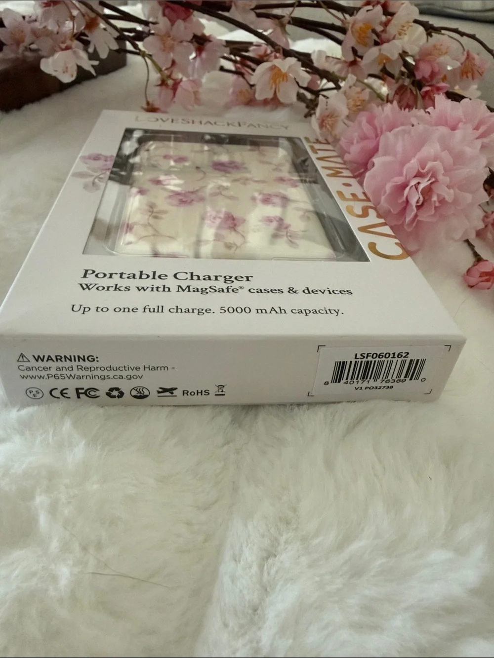 LoveShackFancy x Casemate Portable Charger Magnetic